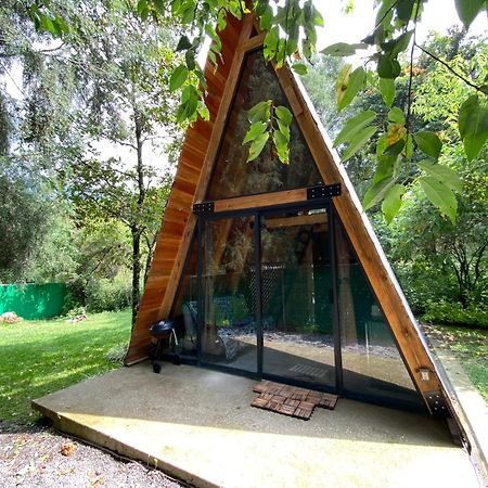 Cabanas Alpina, Romantica Y Acogedora A 10 Minutos Del Centro Tepoztlan Εξωτερικό φωτογραφία